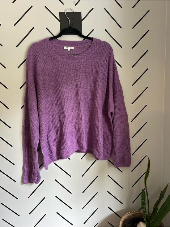 Sweaters - Madewell knit alpaca wool long sleeve sweater